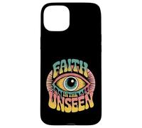 Faith In The Unseen Retro Psychedelic Case for iPhone 15 Plus