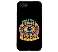 Faith In The Unseen Retro Psychedelic Case for iPhone SE (2020) / 7/8