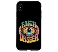 Faith In The Unseen Retro Psychedelic Case for iPhone XS Max