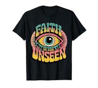 Faith in The Unseen Retro Psychedelic T-Shirt