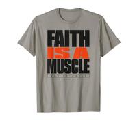 Faith is a Muscle Use It Daily Christian Scripture T-Shirt