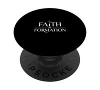 Faith Is Formation Christian Spiritual Growth Identity PopSockets Adhesive PopGrip