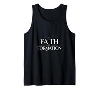 Faith is Formation Christian Spiritual Growth Identity Tank Top