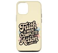 Faith is Made Complete in Action James 2:22 Case for iPhone 12/12 Pro