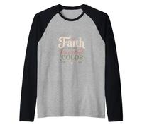 Faith is My Favorite Color Raglan Baseball Tee