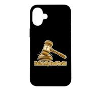 Faith Is My Final Verdict Christian Gavel Case for iPhone 16 Plus