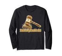 Faith is My Final Verdict Christian Gavel Long Sleeve T-Shirt