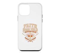 Faith Is My Home Field Advantage Baseball Bible Verse Faith Case for iPhone 12 mini