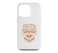 Faith Is My Home Field Advantage Baseball Bible Verse Faith Case for iPhone 13 Pro