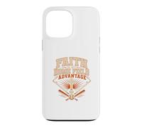 Faith Is My Home Field Advantage Baseball Bible Verse Faith Case for iPhone 13 Pro Max