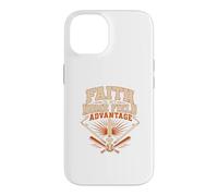 Faith Is My Home Field Advantage Baseball Bible Verse Faith Case for iPhone 14