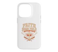 Faith Is My Home Field Advantage Baseball Bible Verse Faith Case for iPhone 14 Pro