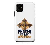 Faith is My Superpower Ornate Cross Case for iPhone 11