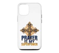 Faith is My Superpower Ornate Cross Case for iPhone 12/12 Pro