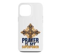 Faith is My Superpower Ornate Cross Case for iPhone 13 Pro Max