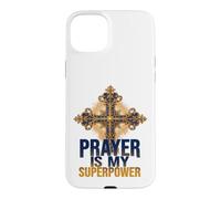 Faith is My Superpower Ornate Cross Case for iPhone 15 Plus