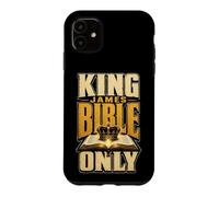Faith KJV King James Bible Only Crown Scripture Case for iPhone 11