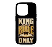 Faith KJV King James Bible Only Crown Scripture Case for iPhone 14 Pro