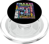 Faith Love Peace Joy Blessing Salvation Prayer Belief Hope PopSockets PopGrip for MagSafe