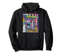 Faith Love Peace Joy Blessing Salvation Prayer Belief Hope Pullover Hoodie