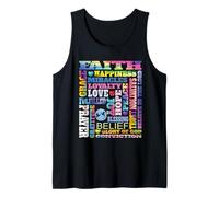 Faith Love Peace Joy Blessing Salvation Prayer Belief Hope Tank Top