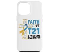 Faith Love T21 Support Acceptance Compassion Case for iPhone 13 Pro Max