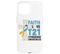 Faith Love T21 Support Acceptance Compassion Case for iPhone 15