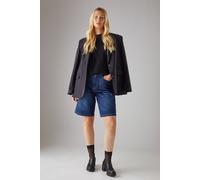 Faith: Lysara Faux Leather Chunky Heeled Loafers Faith Black 5