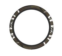 Faith Makes All Things Possible Hope Makes All Things Bright Steering Wheel Cover Universal 15 Inch Advanced Anti Slip Breathable Car Steering Wheel Accessories for Men and Women