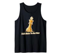 Faith Makes The Next Move Chess Strategy Tank Top