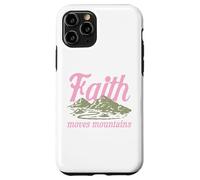 Faith Moves Mountains Christian Bible Religious Inspiration Case for iPhone 11 Pro
