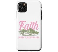 Faith Moves Mountains Christian Bible Religious Inspiration Case for iPhone 11 Pro Max