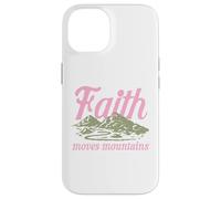 Faith Moves Mountains Christian Bible Religious Inspiration Case for iPhone 14