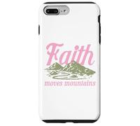 Faith Moves Mountains Christian Bible Religious Inspiration Case for iPhone 7 Plus/8 Plus