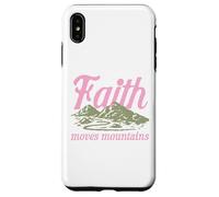 Faith Moves Mountains Christian Bible Religious Inspiration Case for iPhone XS Max
