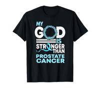 Faith My God Is Stronger Than Prostate Cancer Awareness T-Shirt