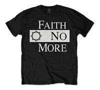 Faith No More FNMTS02MB02 T-Shirt, Black, Medium