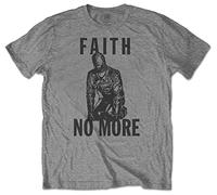 FAITH NO MORE Men's Gimp T-Shirt, Sports Grey, XX-Large