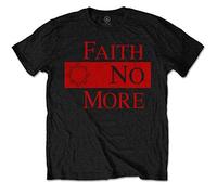 Faith No More - T-Shirt # Xxl Unisex Black # Classic New Logo Star