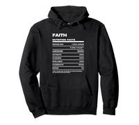 Faith Nutrition Facts Name Pullover Hoodie