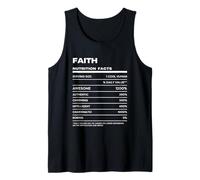 Faith Nutrition Facts Name Tank Top