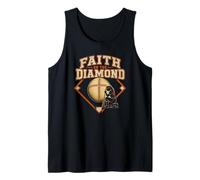 Faith On The Diamond Philippians 4 13 Softball Tank Top