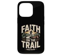 Faith on the Trail Christian Trail Runner Hiking Outdoor Case for iPhone 13 Pro