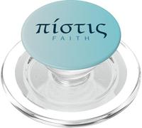 Faith, Original Greek Word, Pistis, Belief, Trust, Christian PopSockets PopGrip for MagSafe