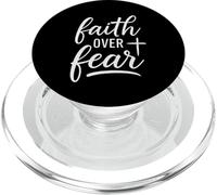Faith Over Fear Bible Verse Christian PopSockets PopGrip for MagSafe