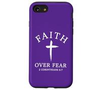 Faith Over Fear Christian Inspirational Quote Case for iPhone SE (2020) / 7/8