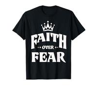 Faith Over Fear Christian Religious Tee T-Shirt