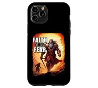 Faith Over Fear - David Goliath Epic Bible Comic Graphic Case for iPhone 11 Pro