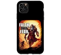 Faith Over Fear - David Goliath Epic Bible Comic Graphic Case for iPhone 11 Pro Max