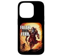 Faith Over Fear - David Goliath Epic Bible Comic Graphic Case for iPhone 14 Pro